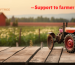 support to farmers